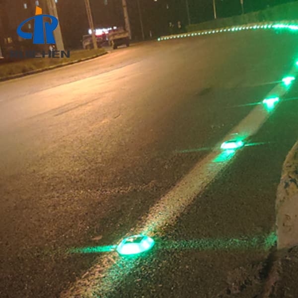Green Solar Cat Eyes Marker In Usa For Bridge